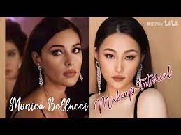 monica bellucci 90 s model makeup you