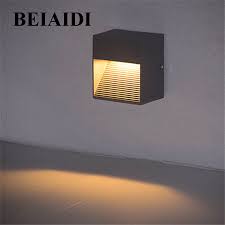 Us 18 99 25 Off Beiaidi 3w Waterproof Led Step Stair Light Surface Mounted Corner Wall Lamp Ip68 Outdoor Led Footlights Pathway Step Light In