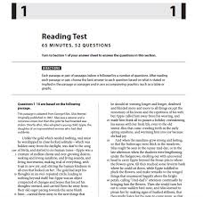 It only requires a bit of intelligence to identify the sentence or sentences that form the answer of a particular question. How To Score High On The Sat Reading Test Presidio Education