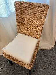 Rattan Or Wicker Chair Cushions Slub