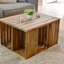14 wooden crates furniture design ideas. Diy Wood Crate Coffee Table Free Plans Picture Instructions