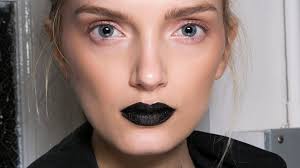 here s how to wear black lipstick