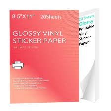 printable vinyl sticker paper inkjet