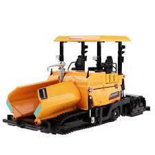 Details About 1 40 Diecast Tracked Paver Road Construction Engineering Model Toy Yellow