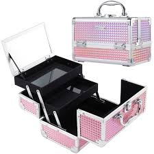 cosmetic case organizer portable