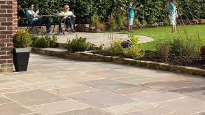 Lay Sandstone Paving Slabs