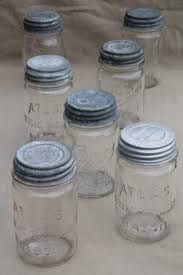 Antique Glass Canning Jar