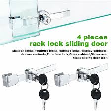 Set Of 4 Sliding Glass Door Locks