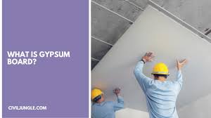 properties of gypsum board