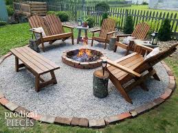 Our New Diy Backyard Fire Pit Area