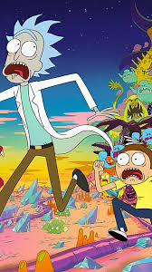 328941 rick and morty aliens 4k