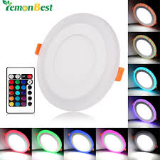 Slim Dual Color Led Circle Light Panel