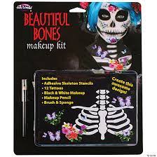 skeleton beautiful bones makeup kit
