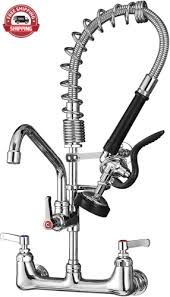 Cwm Commercial Faucet With Sprayer 21