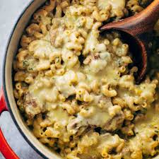 steak and cheddar mac and cheese recipe