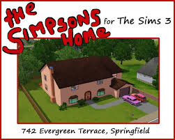 Mod The Sims The Simpsons House 742