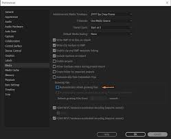 optimizing adobe premiere pro settings