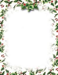 Holly Ivy Christmas Letterhead Geo49034 Designer Papers