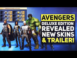 marvel s avengers deluxe edition pre