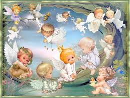 cute angel baby angels hd wallpaper