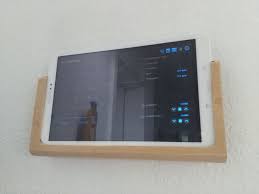 Wood Tablet Holder Tablet Wall Mount