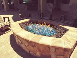 Rock And Glass Combo Fire Glass Fire
