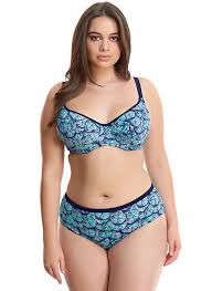 Details About Elomi Abalone Midnight Es7082 Uw Swim Bra Nwt Large Cup Sizes
