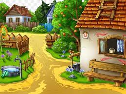 village animation cartoon desktop