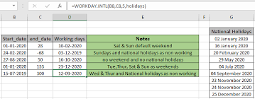 workday intl function in excel