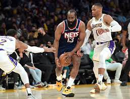 Nets vs Lakers: James Harden, Russell ...