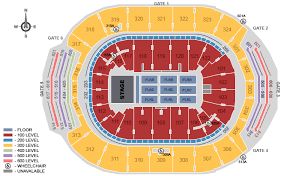 Air Canada Centre Seating Map Elcho Table