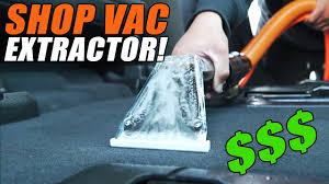 vac into professional extractor