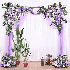 Studio portrait prewedding saiparn & wut black and white theme by loveroomwedding. New Wedding Artificial Flower Background Layout Pre Function Area Sign In Desk Outdoor Wedding Simulation Flower Row Road Lead Artificial Dried Flowers Aliexpress