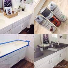 Diy Painting Bathroom Countertops