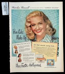1947 max factor hollywood makeup woman