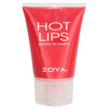 zoya hot lips glossy lip balm 12 g