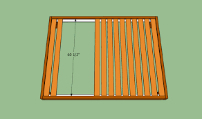 how to build a platform bed frame