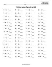 multiplication practice worksheets