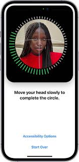 set up face id on iphone apple