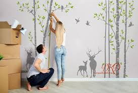 Birch Tree Forest Wall Decal Baby