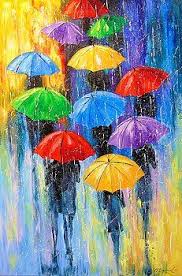 100 melhor ideia de Arte com guarda-chuva | arte, guarda chuva, pintura em  tela