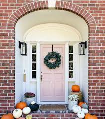 front door colors for a red brick house