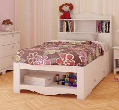 Make a foundation bed with drawers queen. Twin Storage Bed With Bookcase Headboard Ideas On Foter