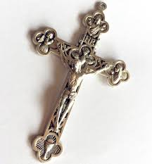 italy 2 1 crucifix silver cross