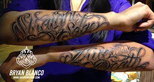 As of 2012, 21.4% of the population in san francisco was of chinese descent, and at least 150,000 chinese american residents. Bryan Blanco Tattoo Tattoos Lettering Calligraphy Script San Francisco Bay Area Tattoo Script Tattoo Lettering Tattoos