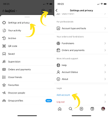 manage multiple insram accounts