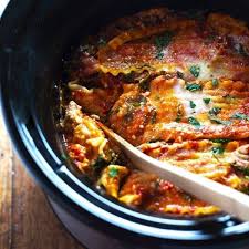 skinny veggie crockpot lasagna recipe
