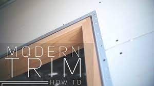 modern trim how to you