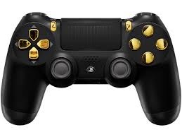 Shop ps4 controller gold at target™. Black Gold Ps4 Custom Modded Controller Moddedzone