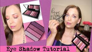 eye shadow quad tutorial cool pinks